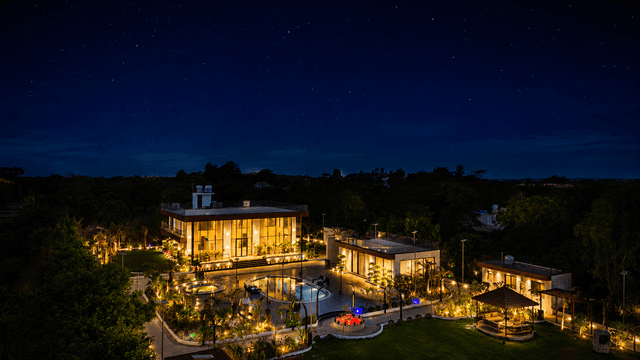 ASK Farms | Refined 4-BHK villa with Theatre Lounge, Pool & Fire BBQ Deck , 2