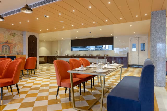 Velora Royale | Deluxe Twin-beds Room in a Hotel with Shared Swimming Pool, Reception, Banquet & Party Space, 4