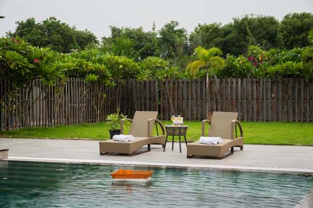 Skylark Estate | 5-BHK Forest-View Villa with Private Pool, Gazebo, Indoor Games Lounge, Bonfire Area, Terrace & Garden, 3