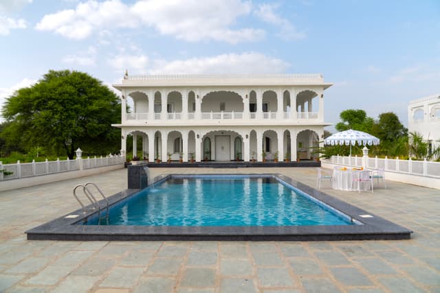 Vijaypura Bagh | Heritage-Style 6-BHK Retreat With Private Swimming Pool, Gazebo & Landscaped Garden, 2