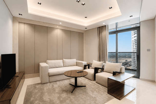 High-Floor 1BR with Burj Khalifa View, 2