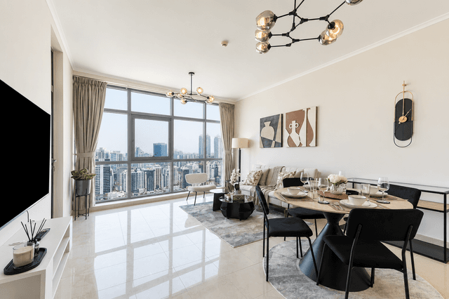 Chic High-Floor 1BR in The Greens | Skyline Views, 2