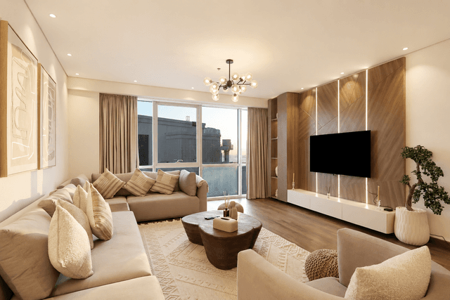 2B Stunner with Iconic Ain Dubai View, 2