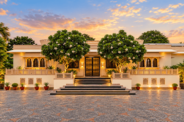 Royal Pavilion | 3 BHK Heritage Villa with Private Pool, Home Theatre, Games Room, Gym & Sprawling Lawn, 2