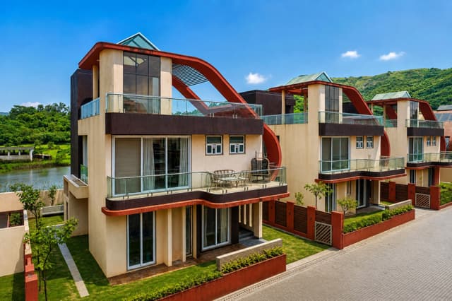 Alipnia | Luxurious 6 BHK Villa with 2 Private Pools, Jacuzzi, Glass Canopy Terraces & Garden areas, 2