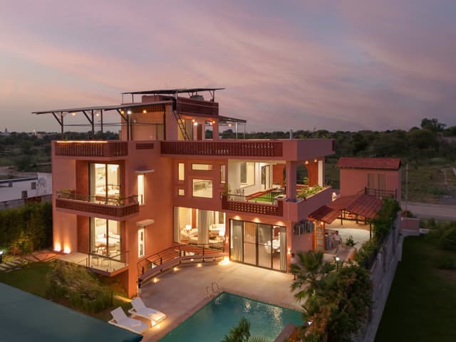 Parshvika Estate | 5 BHK Villa With Private Pool, Jacuzzi Room, Home Theatre, Gym & Landscaped Garden, 2