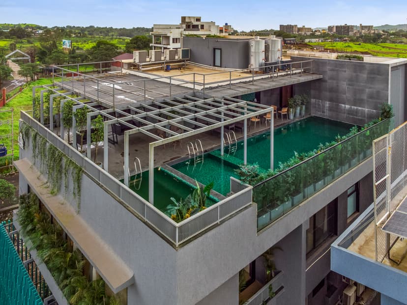VK Villa | 10-BHK Villa with Two Private Pools, Lift, Party Room, Games Room & Mountain View