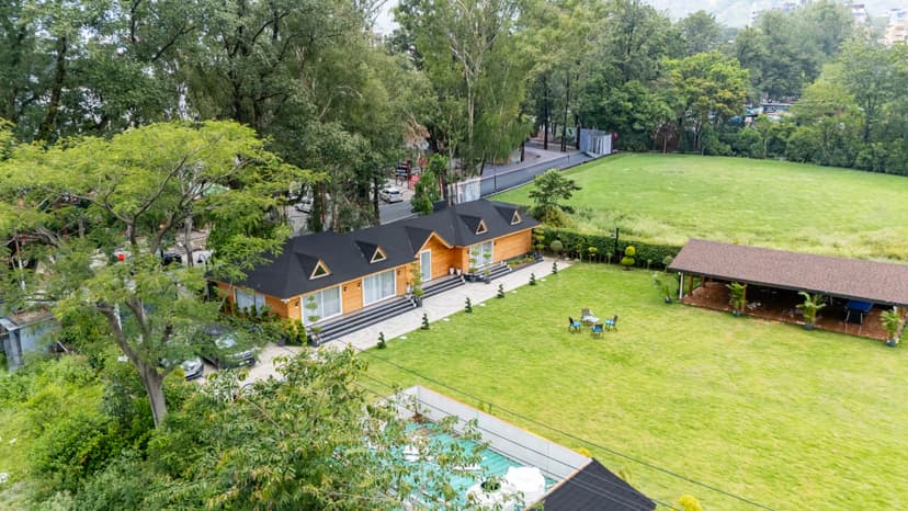 Alora in the Hills Mistfall | Pet-friendly 1-BHK with Jacuzzi, Shared Garden, Pergola Lounge & TT Table