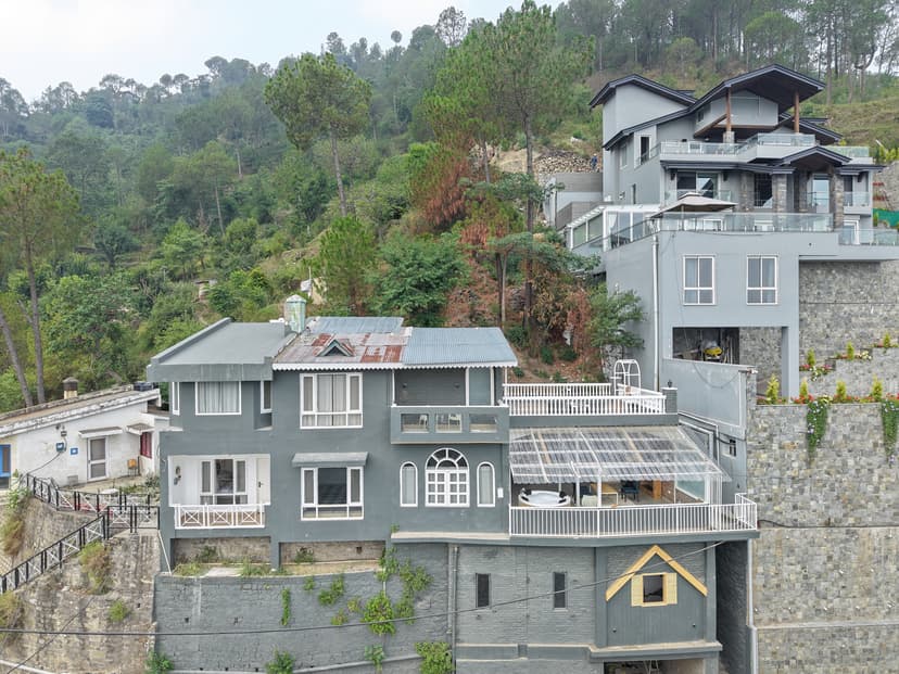 Beyond the Curb | 3- BHK Villa with Private Jacuzzi, Open-air Terrace & Hill Views