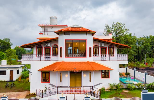 Sreelakam Villa | 4-BHK Hillside Hideaway With Pvt Pool, Terrace Lounge, Sit-Out Areas & 360 Hill Views Near Sahyadri The Waterfall, 2