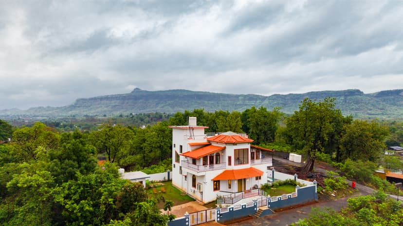Sreelakam Villa | 4-BHK Hillside Hideaway With Pvt Pool, Terrace Lounge, Sit-Out Areas & 360 Hill Views Near Sahyadri The Waterfall