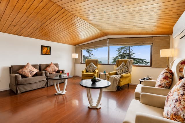 Fir Holiday In Homestay | Pet-Friendly 4 BHK Attic Apartment with Private Balconies, Forest View, Reception & Indoor Games, 2