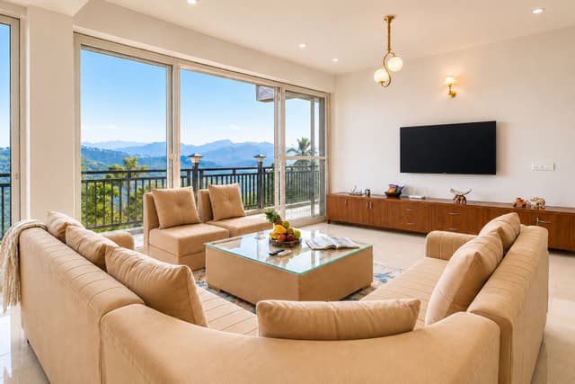 Mist & Manor Maple | Pet-friendly 6-BHK Apartment with Shared Game Zone, Outdoor Seating Areas & 360 Panoramic Views, 2