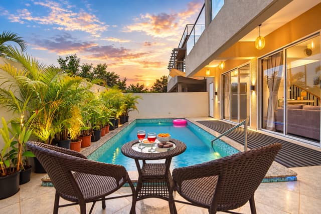 Jorene Villa | 3 BHK Hill-View Villa With Private Pool, Lawn & Balcony With Waterfall View, 3