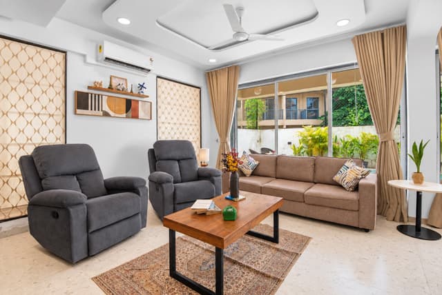 Jorene Villa | 3 BHK Hill-View Villa With Private Pool, Lawn & Balcony With Waterfall View, 4