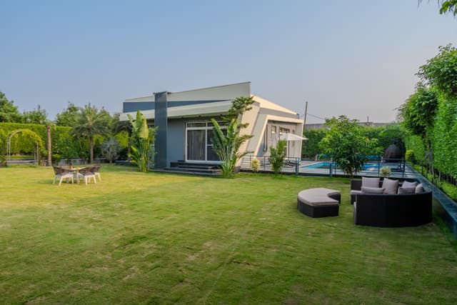 Aarisha Villa | 3 BHK Villa With Private Pool, Egg Swings, Expansive Lawn & Alfresco Seating, 2