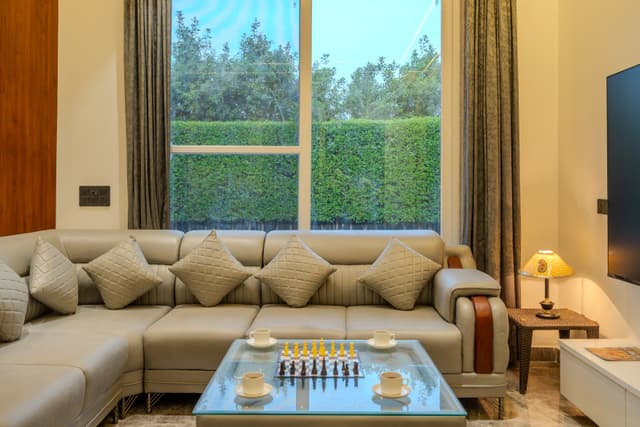 Aarisha Villa | 3 BHK Villa With Private Pool, Egg Swings, Expansive Lawn & Alfresco Seating, 4