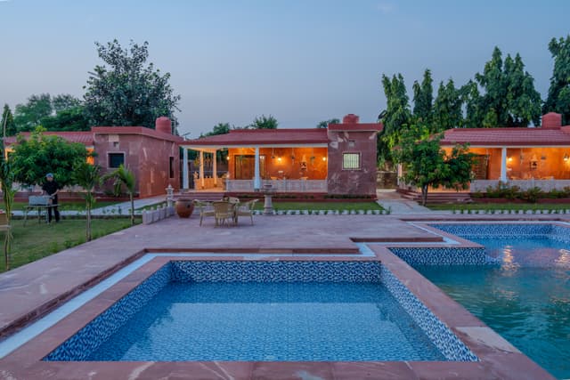Khazanaa Farms | 1- Room Cottage, Pet-friendly With Shared Garden & Swimming Pool, 2