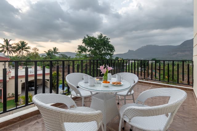 Ansh Villa | Luxury 4-BHK Pet-friendly Getaway with Private Pool, Lawn & Sports Turf | Near Solanpada Dam & Sahyadri Waterfall, 3