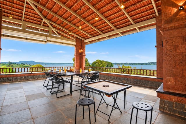 Bahava Villa | 4 BHK Heritage Laterite Stone Villa with Private Pool, Lake View, Swing Verandah & Sprawling Lawn, 2