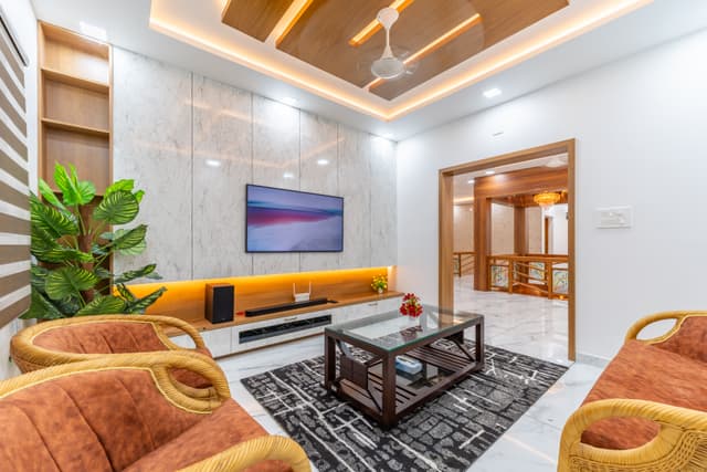 Heaven View | Contemporary 6 BHK Home with Landscaped Lawn, Garden Patio & Family Lounge near Cochin Airport, 3