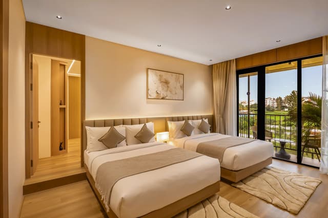 Savian Suites Avira | Two beds room Suite with Balcony in a Business Hotel in Chikkajala, Close to Major Restaurants, Bars & Clubs, 2