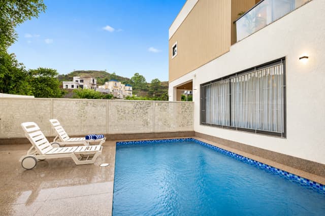 Shourya Aravalli | 4 BHK Villa with Private Pool, Garden Sit-Out & Aravalli Hill Views, 3