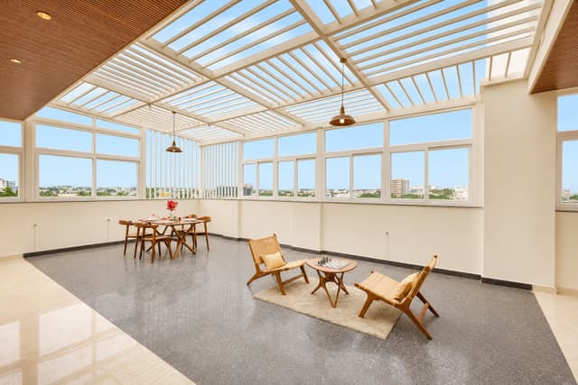 SLV Ventures Penthouse | 4-BHK Apartment With Glass House & Panoramic City Views, 4