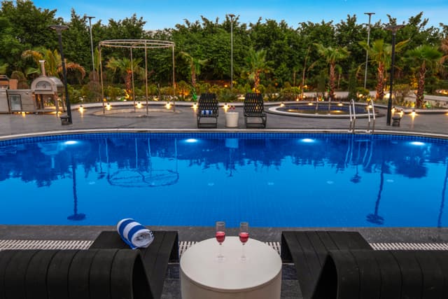 ASK Farms | Refined 4-BHK villa with Theatre Lounge, Pool & Fire BBQ Deck , 3