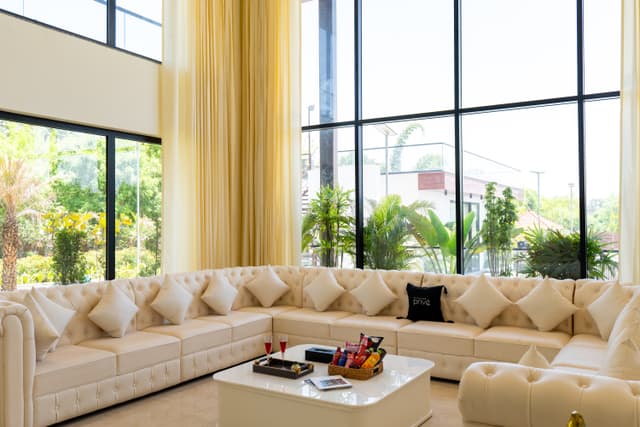 ASK Farms | Refined 4-BHK villa with Theatre Lounge, Pool & Fire BBQ Deck , 5