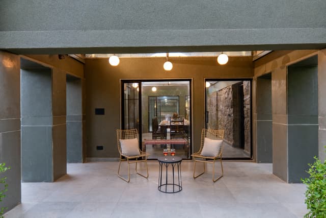 Fernwood | 6-BHK Stone-Clad Estate with Bamboo Cottages, Private Pool, Gazebo & Terrace Garden, 3