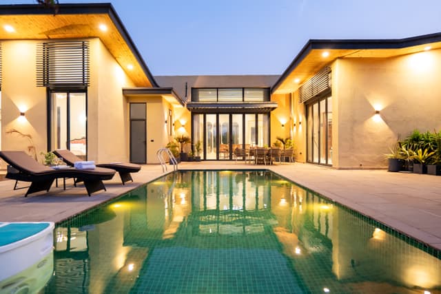 24 Carat | 4-BHK Villa with Private Pool, Cabana, Garden, Gazebo & Open-Air Dining, 2