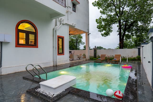 Sreelakam Villa | 4-BHK Hillside Hideaway With Pvt Pool, Terrace Lounge, Sit-Out Areas & 360 Hill Views Near Sahyadri The Waterfall, 3