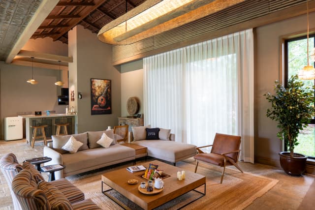 Arevana Evara | 3 BHK Villa with Shared Pool, Garden, Gazebo, Fire Pit & Alfresco Dining, 3