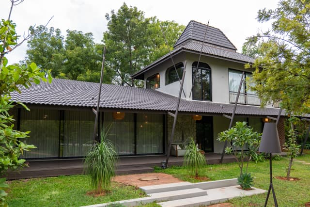 Arevana Evara | 3 BHK Villa with Shared Pool, Garden, Gazebo, Fire Pit & Alfresco Dining, 2