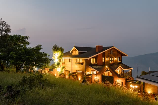 The Cowboy Castle | 7 BHK Hill Villa with Valley & Dam Views, Lawn, Gazebo & Gaming Room, 2