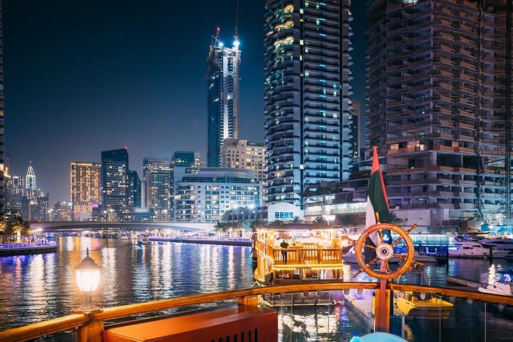 Dubai Marina Dhow Dinner Cruise Tickets
