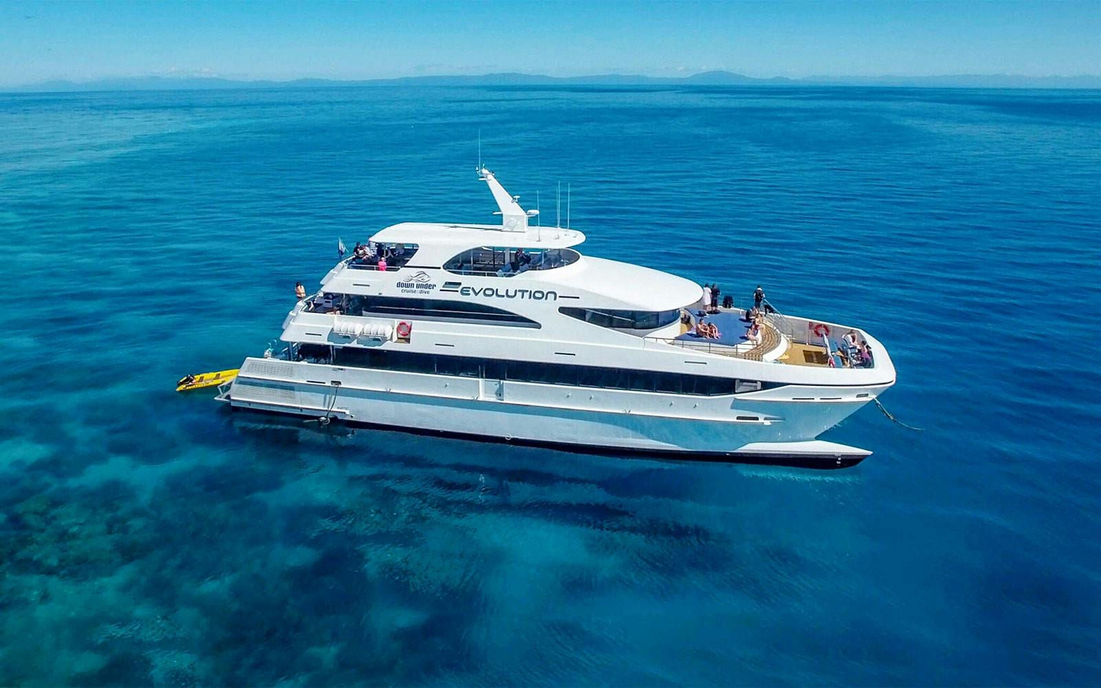 Cairns to Outer Reef Snorkel Cruise with 2 Reef Visits & BBQ Lunch