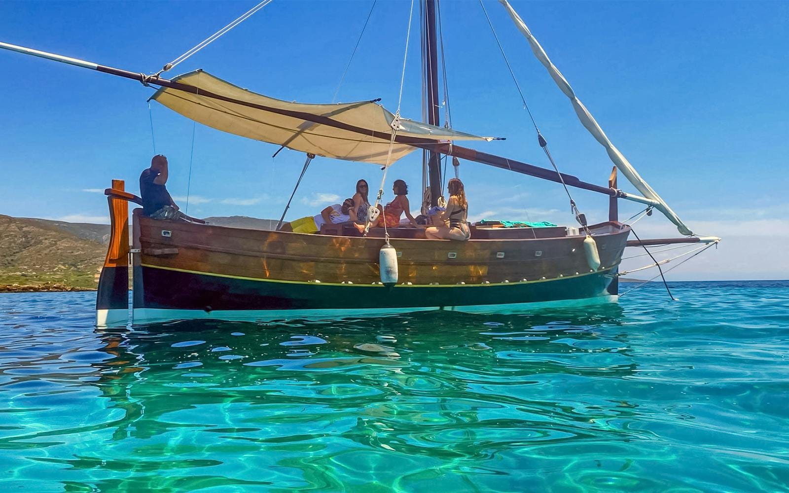 Wooden Sailboat Excursion To Asinara Island