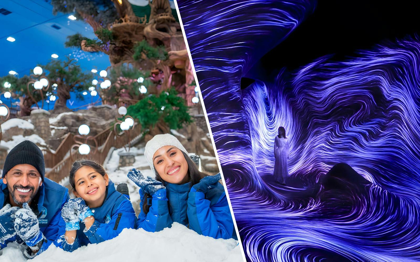 Combo: Snow Park Abu Dhabi + teamLab Phenomena Abu Dhabi Tickets