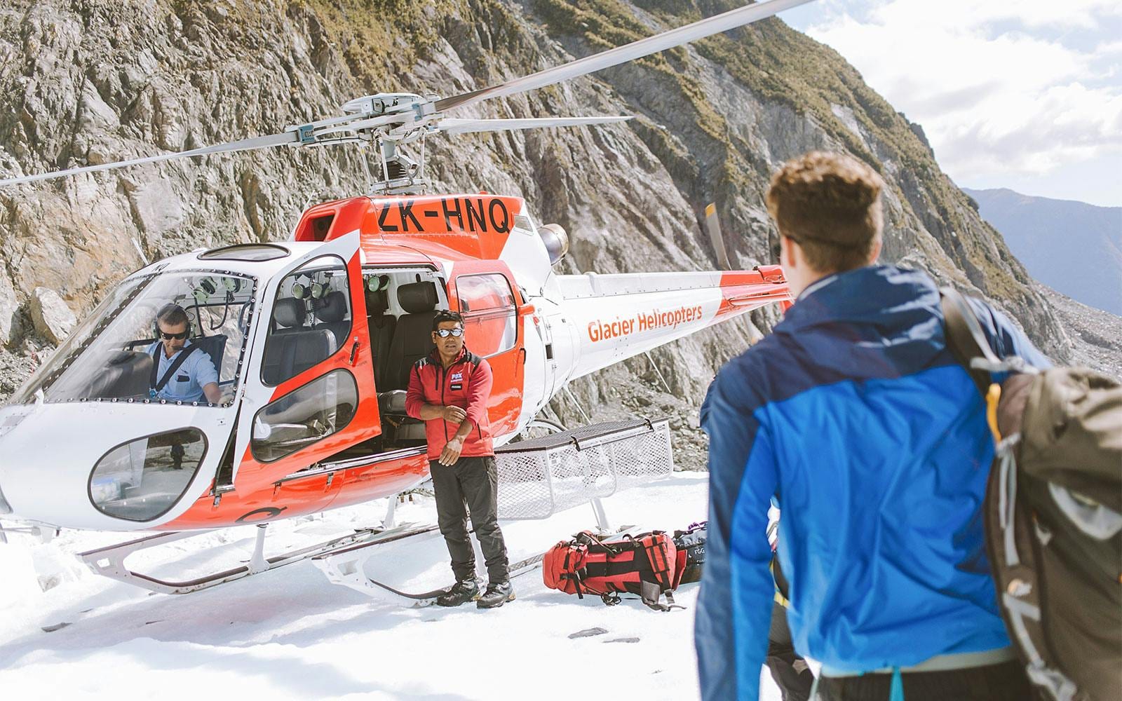 From Fox Glacier: Extreme Adventure All-Day Heli-Hike