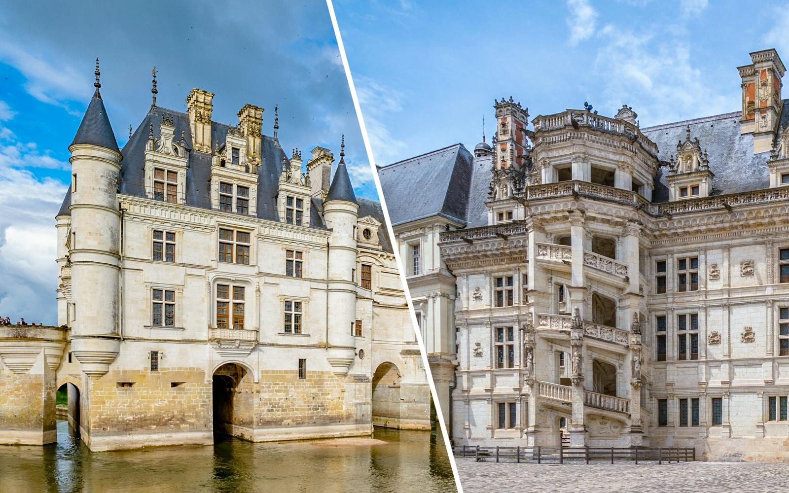 Combo: Chenonceau Castle + Royal Blois Castle Tickets